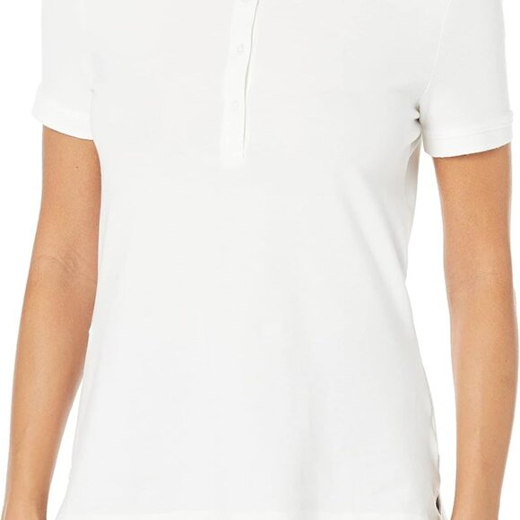 Elegant Women's Short-Sleeve Polo Shirt in Plus Size – Perfect for All Occasions - Picture 1 of 6